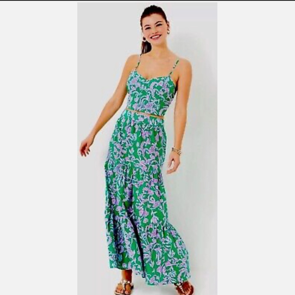 Lilly Pulitzer Brazilian Green Winslow Set